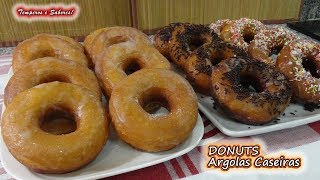 DONUTS Argolas Caseiras fáceis e deliciosas [upl. by Camp]