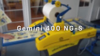 Foliant laminator Gemini 400 NGS [upl. by Zendah95]