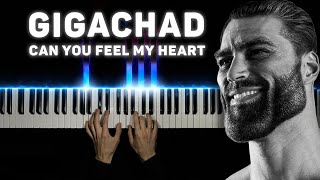 Gigachad Theme  Piano Cover [upl. by Jolie]