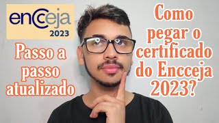 Certificado ENCCEJA  Bahia [upl. by Orenid]