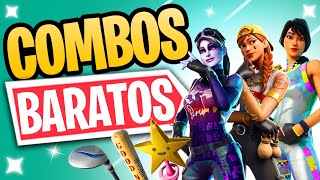 20 MELHORES COMBOS BARATOS E TRYHARD DO FORTNITE [upl. by Nadroj208]