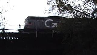 Awesome sound of GP9 77 amp 72 at idle on the East Deerfield Hump 101611 [upl. by Anaul]