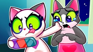 Dont Get Too Into The Games 🤖😨 Interactive Educational Cartoon For Kids by PurrPurr Stories [upl. by Nerrag]