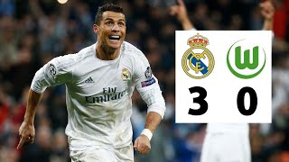 Ronaldo showing Wolfsburg levels • Real Madrid vs Wolfsburg 3 0 • UCL Quarter Final 201516 [upl. by Vano]