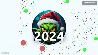 Happy New Year 2024 Agario Gameplay [upl. by Duval]