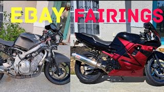 1993 Honda CBR600F2 Ebay Fairings [upl. by Euhsoj]