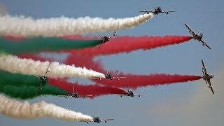 4Kᵁᴴᴰ FRECCE TRICOLORI  SPECTACULAR DEMONSTRATION [upl. by Roanna]