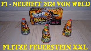 Weco Flitze Feuerstein XXL  F1NEUHEIT 2024 [upl. by Palua]