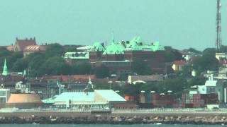 Helsingborg Sweden from Norwegian Star Cruise Ship [upl. by Lolly827]