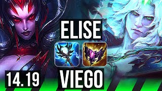 ELISE vs VIEGO JGL  1305 Rank 3 Elise Legendary  EUW Challenger  1419 [upl. by Annoyt]