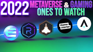 2022 Metaverse amp Gaming Altcoin Portfolio  Ones To Watch [upl. by Ecirtnom]