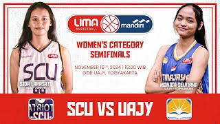 SCU vs UAJY  Semifinal Womens  Yogyakarta I Nov 15 [upl. by Lenoj]