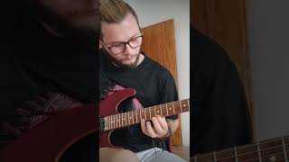 BFMV  Waking the Demon  Solo Cover cover bulletformyvalentine guitar heavymetalband [upl. by Yelhsa]