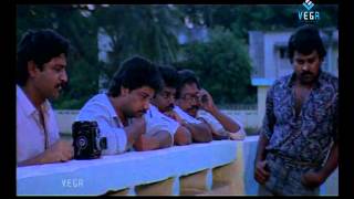 Gang Leader Movie  Chiranjeevi Discussion With Friends [upl. by Alleda]