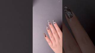 Easy Nail Art Design at Home 🏡 Without any tool ✨💅🎀shorts nailart naildesign youtubeshorts [upl. by Tennos407]