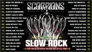 Slow Rock Songs 70s 80s Full Album 🎶 Scorpions GnR Bon Jovi Metallica John Denver Dido [upl. by Gersham662]