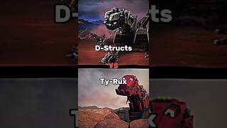 TRux VS DStructs Dinozor Makineler dinotrux shorts shortvideo keşfet video aboneol watch [upl. by Nosiddam239]