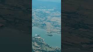 GRUŽANSKO JEZERO srbija jezero lake serbia nature travel fly airplane [upl. by Lonee]