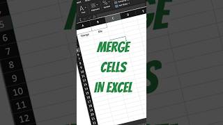 Are You Making This Common Excel Mistake When Merging Cells [upl. by Ydnil780]