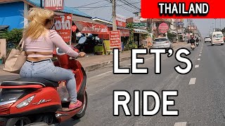 Pattaya Thailand Lifestyle  Lets Ride Down to Bang Saray Beach [upl. by Jonna]