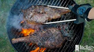 Smoked Tomahawk Steak Recipe [upl. by Barnaba281]