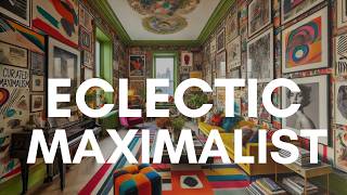 Eclectic Maximalist Decor with over 100 Interior Design Ideas [upl. by Gereld]