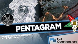 What is the origin and meaning of the pentagram  GotQuestionsorg [upl. by Notaes699]