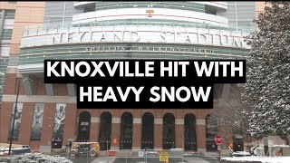 01152024 Knoxville Tennessee  Knoxville Heavy Snow and travel [upl. by Temme146]