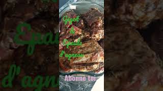 Recette gigot dagneau mariné au four🐑🐑🐑🐑 [upl. by Giacomo793]