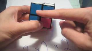 Comment résoudre cube rubik 2x2x2 étape 1 sur 3 [upl. by Arekat]