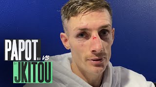 Papot vs Jkitou  Loïc Tajan réagit à sa défaite [upl. by Narahs]