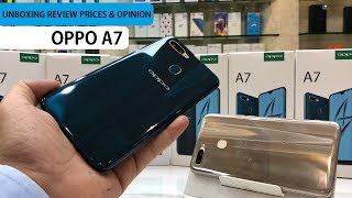 OPPO A7 UNBOXING REVIEW PRICES AND OPINION [upl. by Dorion]