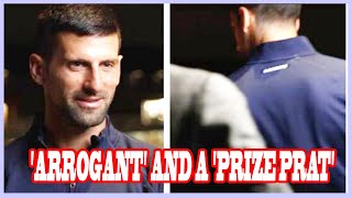 Novak Djokovic arrogant and a prize prat after walking out of BBC Wimbledon interview [upl. by Venable]