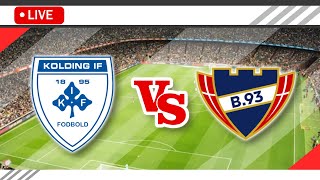 🔴Kolding FC vs Boldklubben af 1893 LIVE Match Score Streaming Full HD  Danish 1st Division 2023 [upl. by Mab]