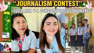 2023 AREA VA SCHOOLS PRESS CONFERENCE  JOURNALISM CONTEST  FILIPINO ACADEMY OFFICIAL [upl. by Donnie]