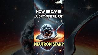 How HEAVY Is A Spoonful of NEUTRON STAR space neutron stars facts [upl. by Orbadiah458]