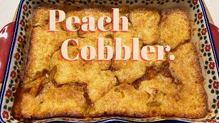 Top Winning Peach Cobbler Recipe [upl. by Fanechka]