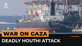 What we know about deadly Houthi attack on cargo ship  Al Jazeera Newsfeed [upl. by Lurie]