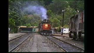 Southern Pacific Railroad Dunsmuir California 1990 Part 2 [upl. by Mackler107]