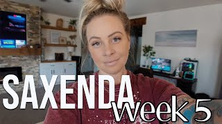 SAXENDA WEEK 5 UPDATE  SAXENDA WEIGHT LOSS REVIEW  BEFORE AND AFTER 2022  christa horath [upl. by Humpage358]