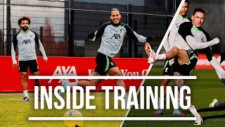 Inside Training GOALS GALORE from Nunez amp AlexanderArnold  Liverpool FC [upl. by Hassi]