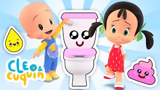 Potty Training Song  Childrens Songs for Kids by Cleo and Cuquin [upl. by Auqenahc]