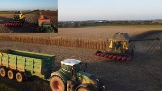 Moisson de maïs 2024 en Charente maritime 🤩🌽 [upl. by Oiratno]