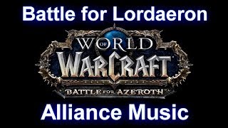 Battle for Lordaeron Music Alliance  Warcraft Battle for Azeroth Music [upl. by Germaine]