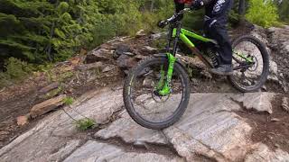 DOWNHILL RAW  WHISTLER BIKE PARK [upl. by Jeremias]