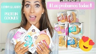 ♡ TEST DE SABOR Y RESEÑA GALLETAS PROTEICAS LENNY AND LARRY ♡ VLOGMAS 4 [upl. by Kyne255]