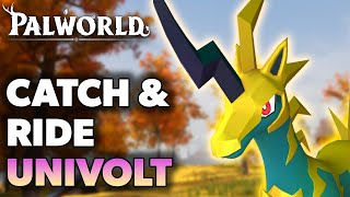 How To Catch And Ride Univolt In Palworld Full Guide [upl. by Dnalwor]