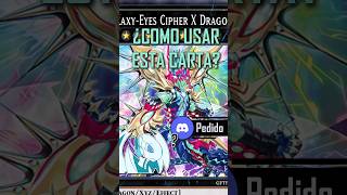 GALAXYEYES CIPHER X DRAGON yugioh yugi galaxyeyes tcg ocg masterduel [upl. by Wertz394]