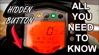 KTM Digital Speedometer EXPLAINED As fast as Possible [upl. by Lisab69]