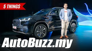 2023 Chery Tiggo 8 Pro 7seater SUV from RM160k  AutoBuzz [upl. by Dahlstrom]